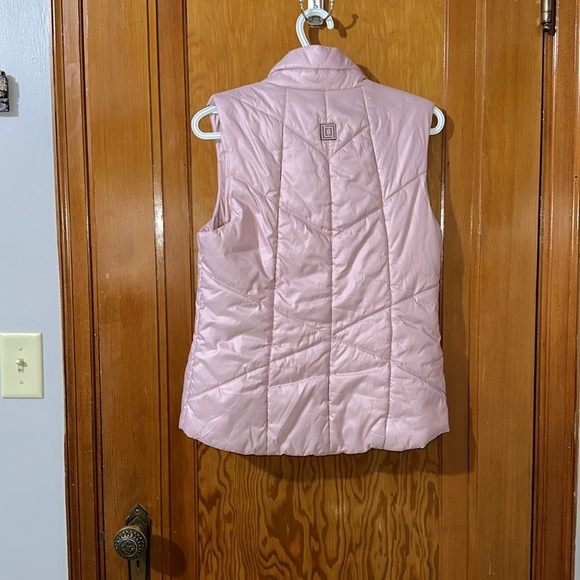 Liz Claiborne Pink Quilted Vest size small - Picture 3 of 3